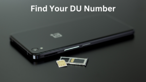 find Your DU Number